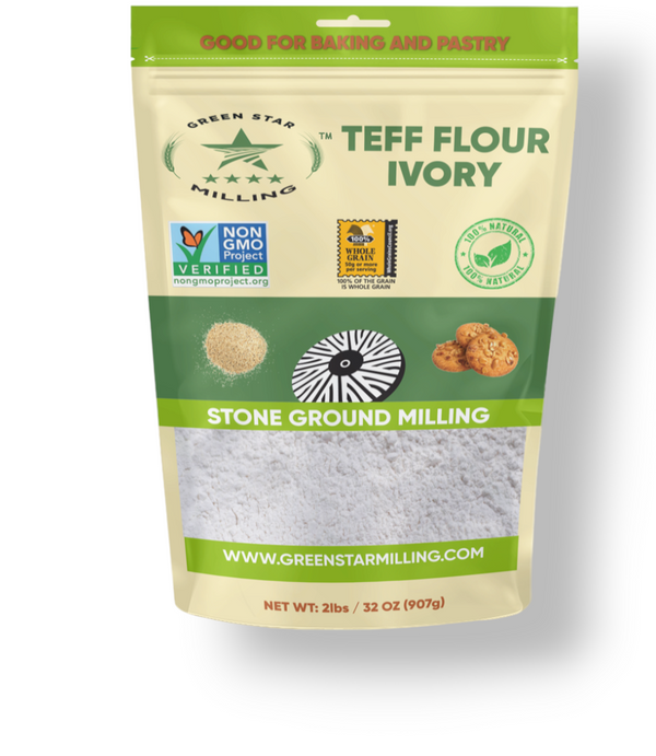 Teff Flour Ivory - Green Star Organic Milling